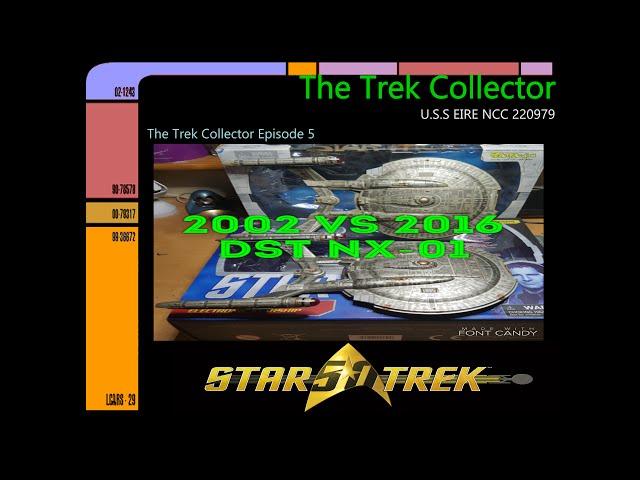 The Trek Collector DST Enterprise Vs Enterprise NX-01