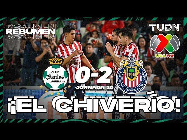 Resumen y goles | Santos 0-2 Chivas | Liga Mx -AP2024 - J16 | TUDN