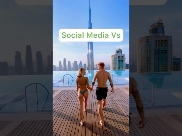 Social media vs Reality  #travel #traveling #adventure #explore #usatravel