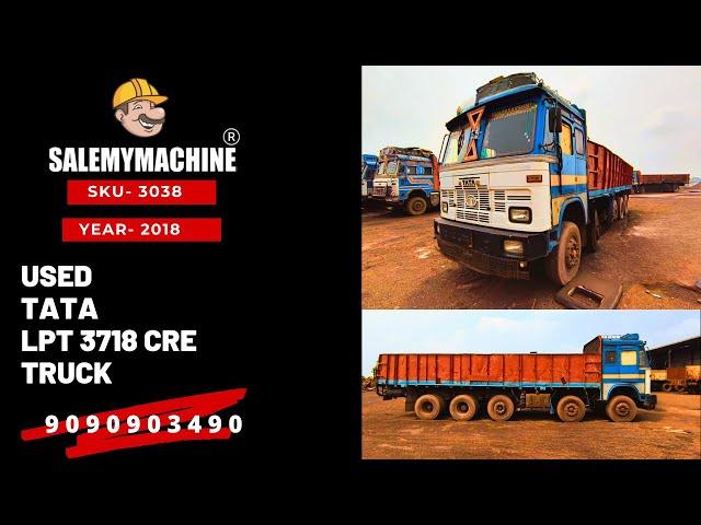 USED TATA 14 WHEELER TRUCK FOR SALE l USED CONSTRUCTION EQUIPMENT FOR SALE l SALEMYMACHINE