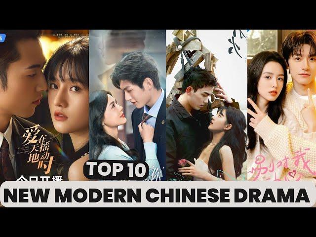 Top 10 New Modern Chinese Dramas You Can't Miss | like hobby