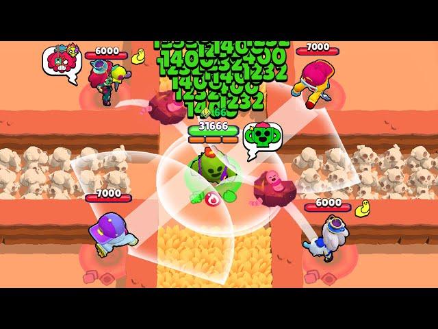 DEMON SPIKE IS IMMORTAL  666% BROKEN GAME! Brawl Stars 2024 Funny Moments, Wins, Fails ep.1574