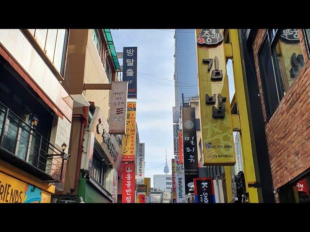 Seoul Walking Tour, St.Myungdong: 서울산책, 명동거리 2021