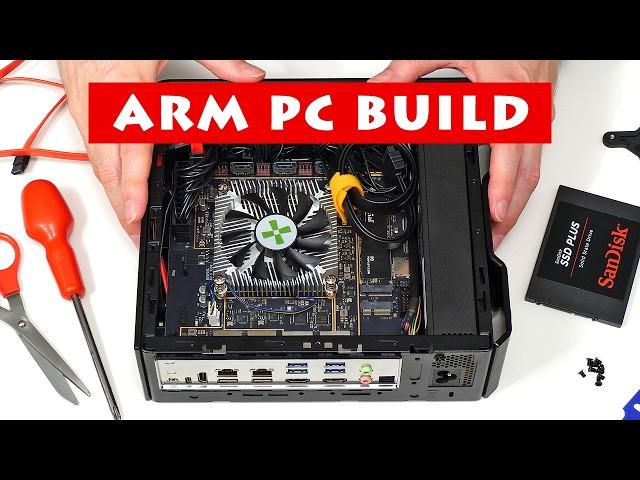 Arm PC Build (Rock 5 ITX)