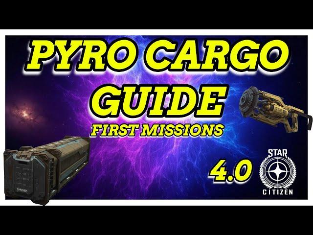 Beginner's Guide to Pyro Cargo Hauling in Star Citizen 4.0 - First Haul In System #starcitizen