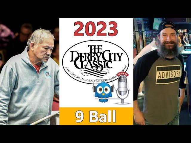 Efren Reyes vs Justin Volk - 9 Ball - 2023 Derby City Classic rd 4