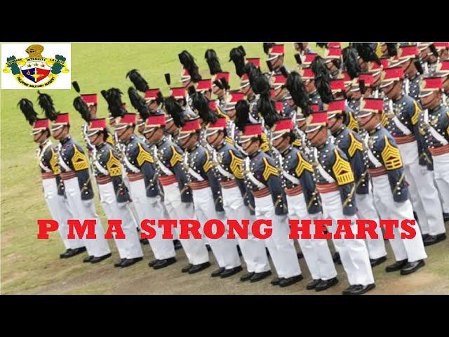 PMA STRONG HEARTS | SONG WITH OFFICIAL LYRICS | PHILIPPINE MILITARY ACADEMY