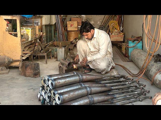 Silencer Making | Amazing Technique Of Making An Exhaust Silencer