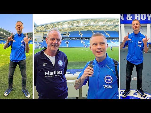 I Went To A Football Charity Match At The Amex Stadium!!