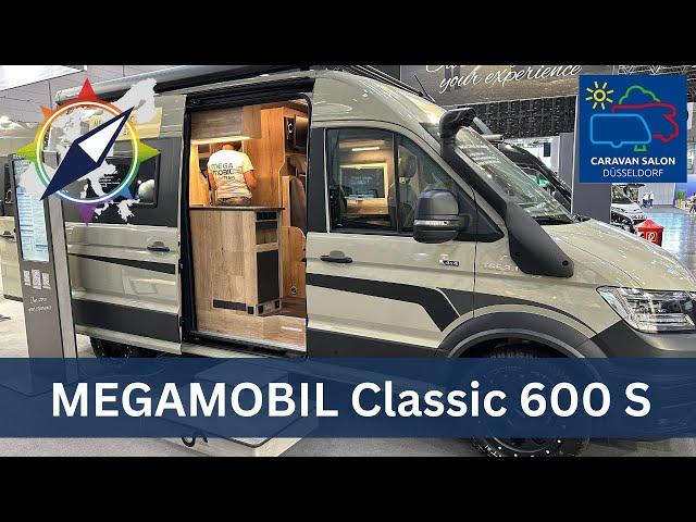 MEGAMOBIL Classic 600 S mit Mona von Megamobilcampervans - CARAVAN SALON Düsseldorf 2024