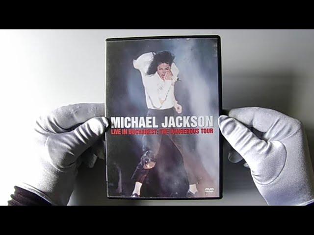 Michael Jackson - Live In Bucharest (The Dangerous Tour DVD) 2005 Unboxing 4K HD | MJ Show and Tell