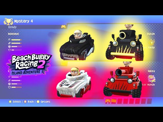 Hotweiler - Roxie Roller vs Roxie Roller - Commander - Rez vs Rez - Beach Buggy Racing IA