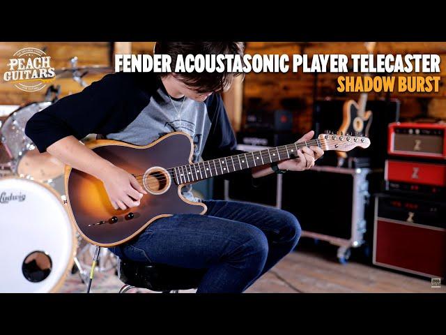 No Talking...Just Tones | Fender Acoustasonic Player Telecaster | Electro - Shadow Burst