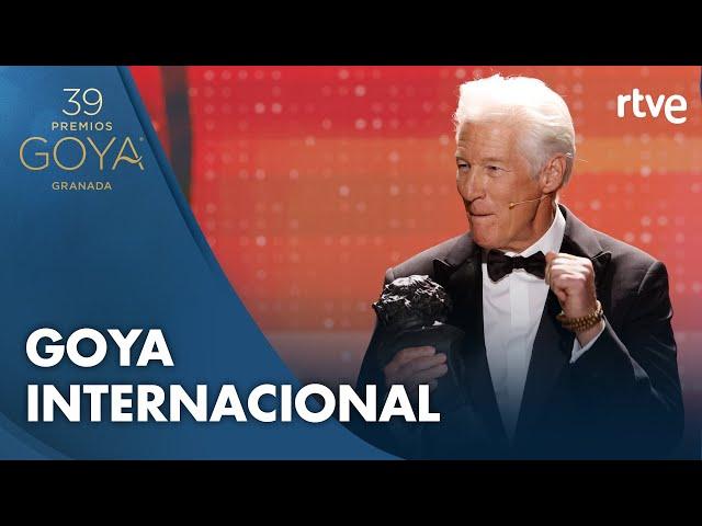 RICHARD GERE recibe el GOYA INTERNACIONAL | Premios Goya 2025