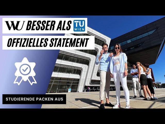 WU BESSER ALS TU | Offizielles Statement