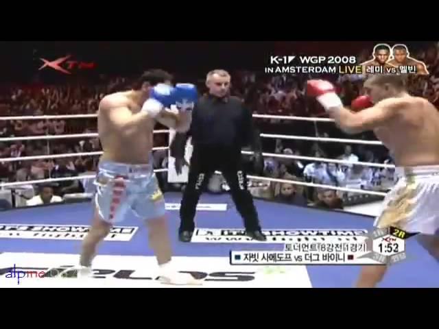 Doug Viney vs Zabit Samedov 26.4.08 K1 WGP Amsterdam