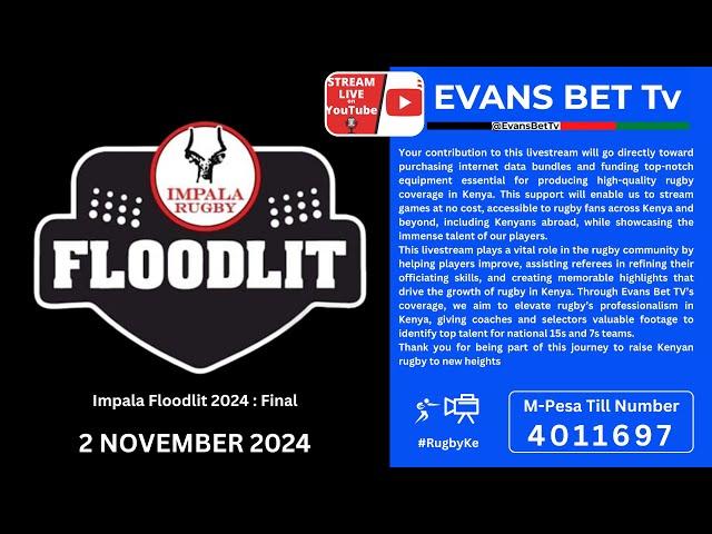 Impala Floodlit 2024 Floodies Final Livestream 2nd November 2024