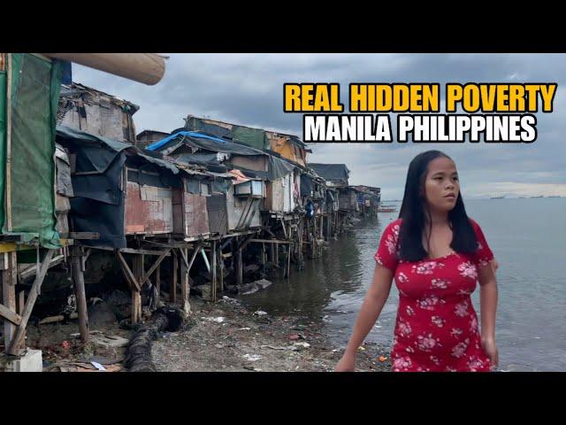 YOU WON’T BELIEVE THIS!! Terrible living conditions | MANILA PHILIPPINES [4k] walking tour