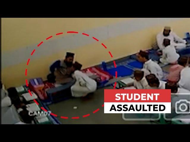 Madrasa teacher hits minor student 70 times, watch what happens after