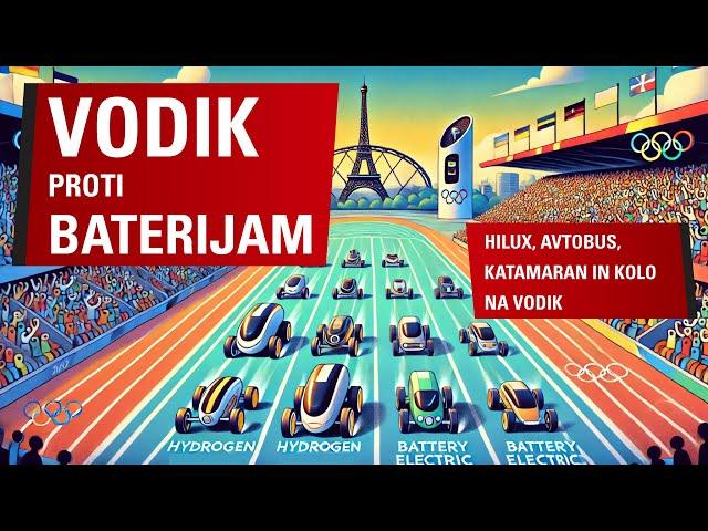 Vodik kot alternativa baterijam: Tekma se nadaljuje v olimpijskem Parizu!