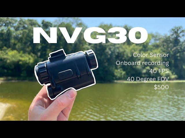 NVG30 Digital Color monocular: The Best Night Vision $500 can get