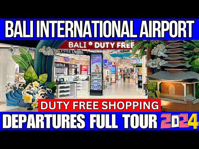 Bali International Airport Video Duty Free Shopping