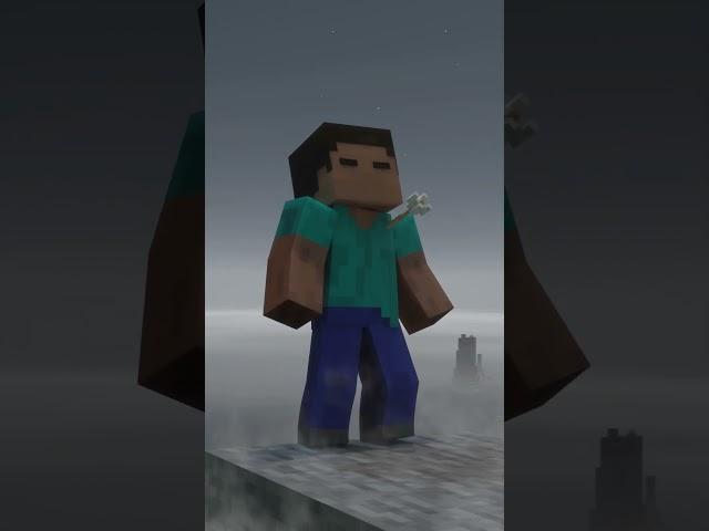 Don't mess with Herobrine  (Minecraft Animation) #shorts #minecraft