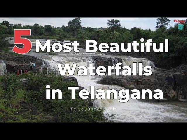 5 Most Beautiful Waterfalls in Telangana | Best Waterfalls in Telangana | Telugu Bucket