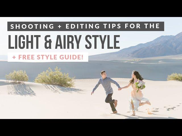 3 Essentials of the Light and Airy Style | For Portrait & Wedding Photographers