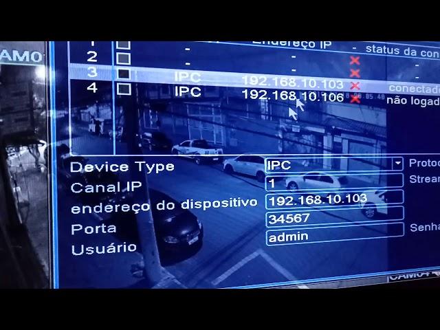 Como configurar camera ip em dvr importado HIBRIDO que aceita protocolo ONVIF /  NETIP video2