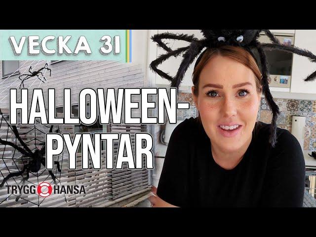 VI TAR HALLOWEEN PÅ ALLVAR! - Evelina Gustin vecka 31