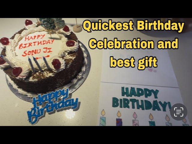 Family ne dia birthday surprise and gift