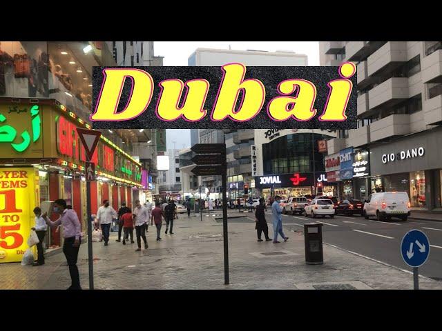 Street Walk In Dubai Abra Creek 2022 | Sabkha Bus Station Through Abra Dubai Creek |