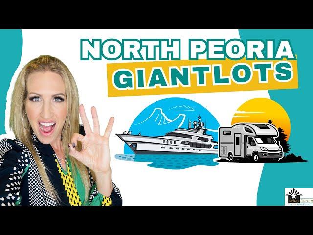 Acreage Lots and RV Garage Communities | Community Tour in North Peoria Arizona