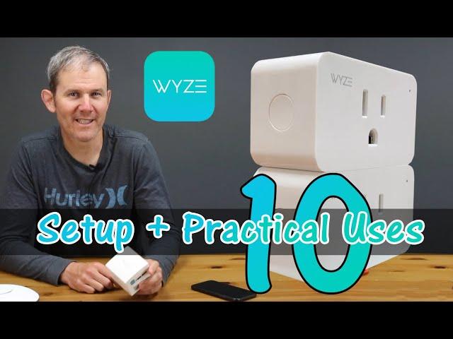 WYZE - WiFi Smart Plug - App Setup, App Features & Practical Uses