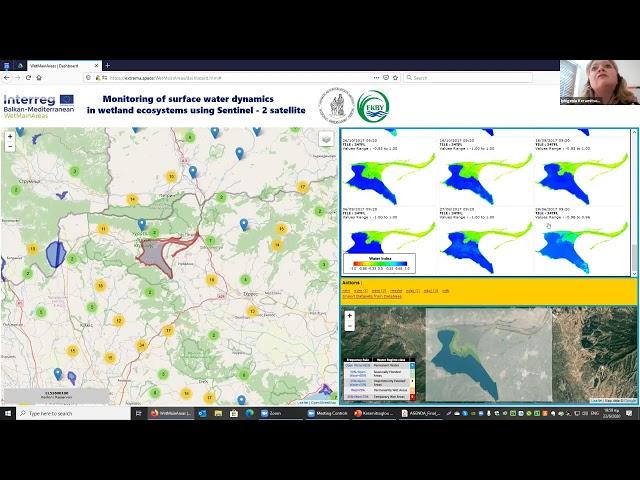 Webinar : MONITORING OF SURFACE WATER DYNAMICS IN WETLANDS ECOSYSTEMS USING SENTINEL-2 SATELLITE