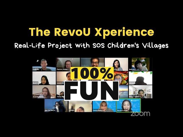 The RevoU Xperience: 43 Juta Rupiah & 150 Donatur Baru untuk SOS Children’s Villages