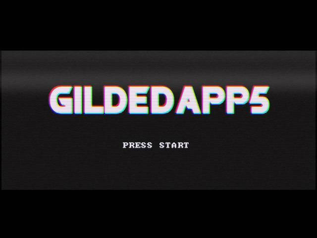 GildedAPP5 Retro Game Screen Photoshop + After Effects Effect