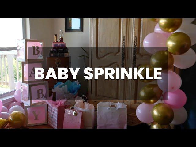 A BABY SPRINKLE IS A MORE CASUAL VERSION OF A BABY SHOWER