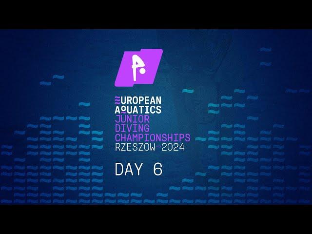 European Aquatics Junior Diving Championships | Rzeszów 2024 | Day 6 | Morning Session