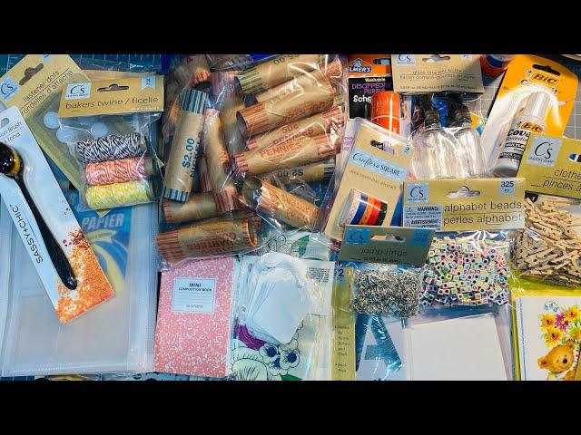 Dollar Tree Junk Journal Haul + Thrift Haul