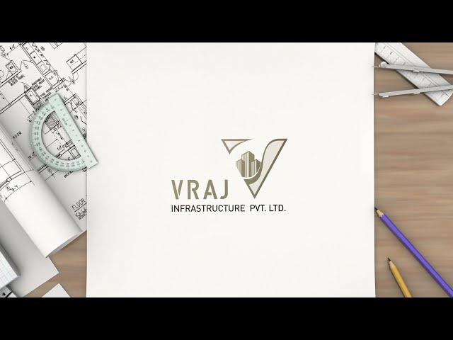 Vraj Infrastructure Pvt. Ltd. | Motion Logo