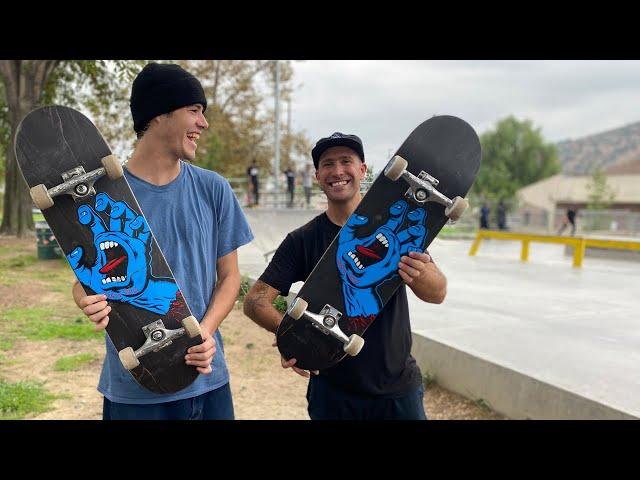 8.6 SCREAMING HAND PRODUCT CHALLENGE | Santa Cruz Skateboards