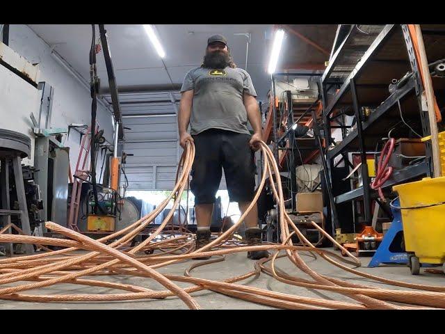 1200 Lbs Of Copper Shredded By The Copper King