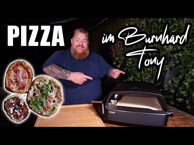 Dreierlei Pizza im Gaspizzaofen – Tony von Burnhard im Test! 