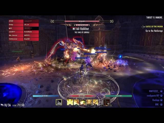 Vet Maw of Lorkaj 70k Score Run (Grand Council, PS4 NA)