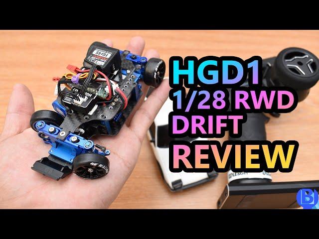 [Review] HGD1 1/28 RWD Drift Car | Build & Setup