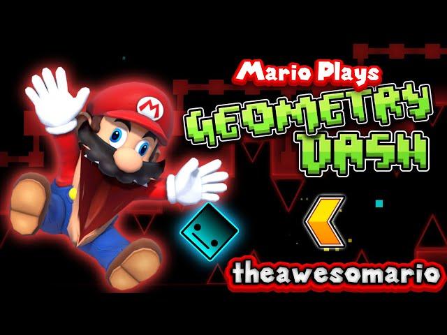 Mario Plays: GEOMETRY DASHHH!!!