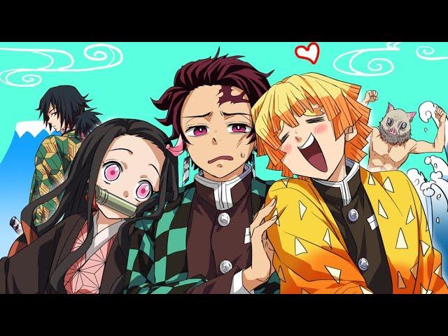 Zenitsu and Nezuko ~ Compilation (Demon Slayer Funny Moments)