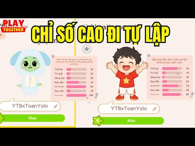 Play Together | Mình Nâng Cấp 6 Minime Chỉ Số Cao Đi Tự Lập Sẽ Thành Nghề Nào